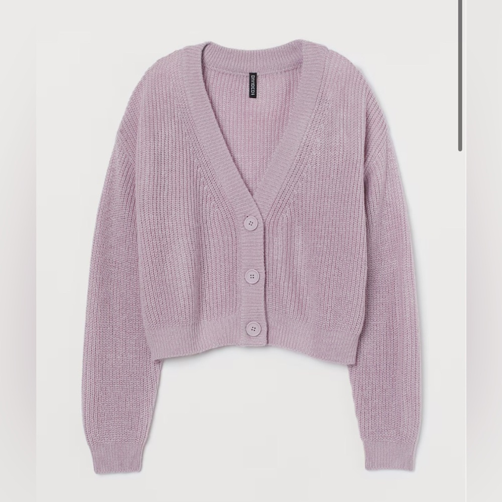 Divided (H&M) Cropped Cardigan